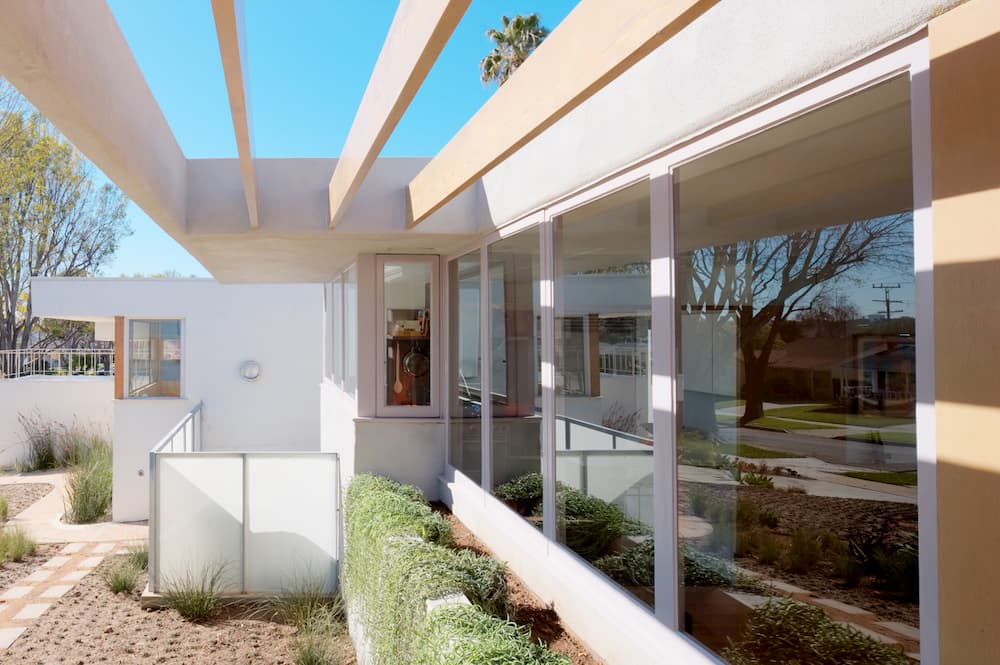 EYRC Architects Schindler House Remodel Awning After Remodel