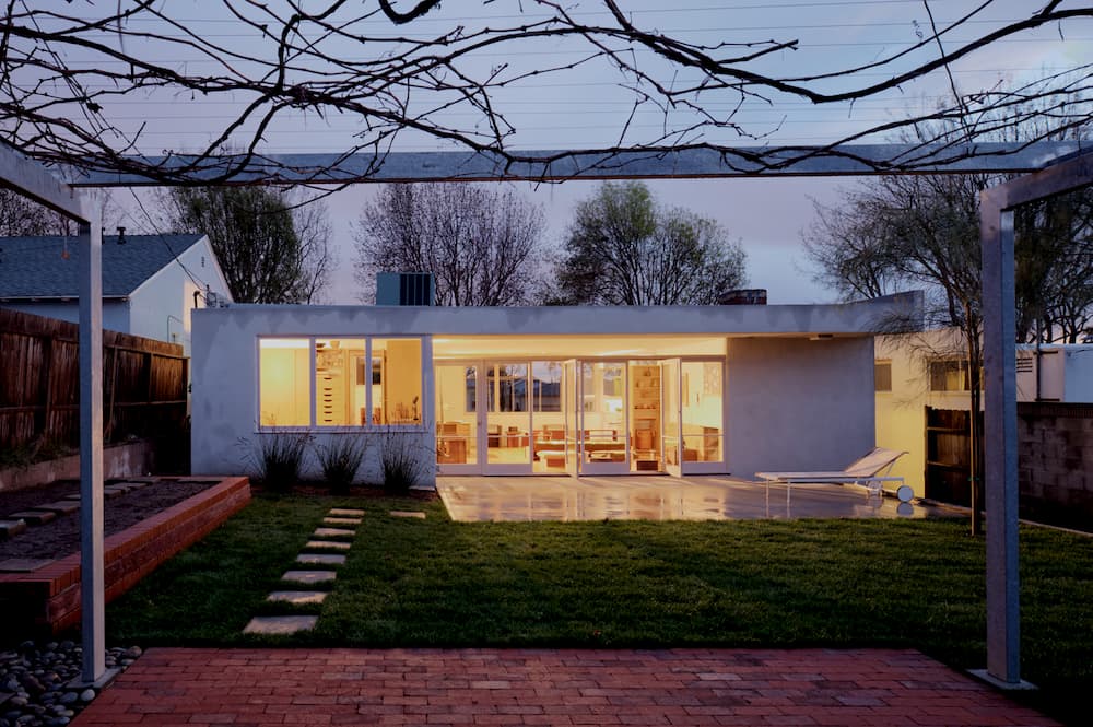 EYRC Architects Schindler House Remodel Backyard After Remodel