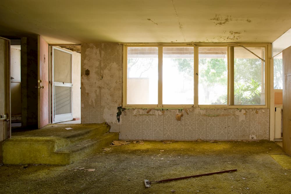 EYRC Architects Schindler House Remodel Living Room Before Remodel