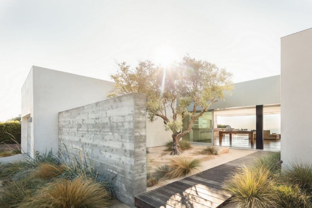 EYRC Architects Blue Sail Interior Courtyard