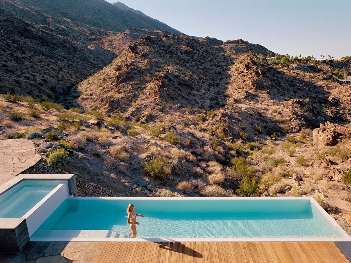 EYRC Architects Ridge Mountain Infinity Pool